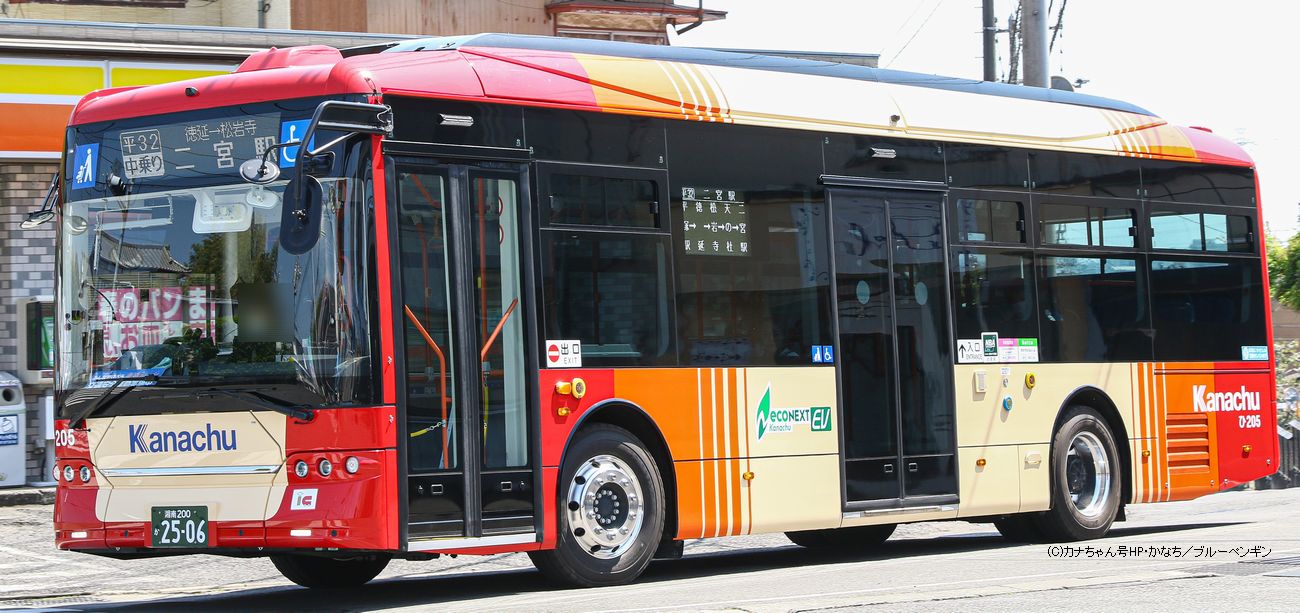 神奈中　社紋　3点 JAMAICA PE3122 (元神奈中バス) | Bus Life K - 日本の中古バス