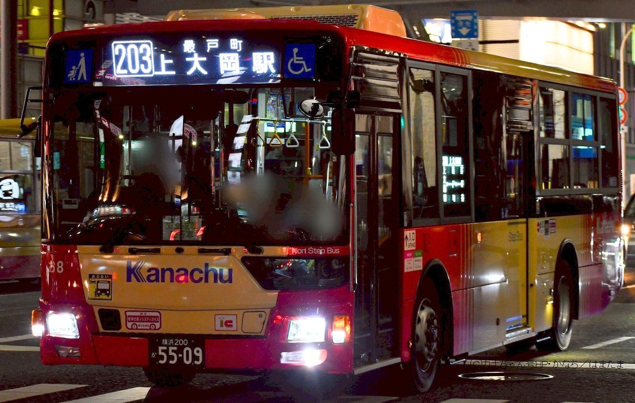 舞岡営業所-神奈川中央交通車両一覧(神奈中バス)